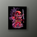 Deadpool Venom Colmillos Feroces | Cuadro decorativo de Monkey Canvas