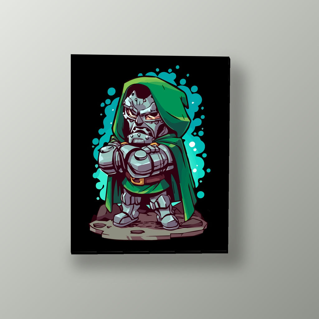 Doctor Doom Capa Esmeralda | Cuadro decorativo de Monkey Canvas