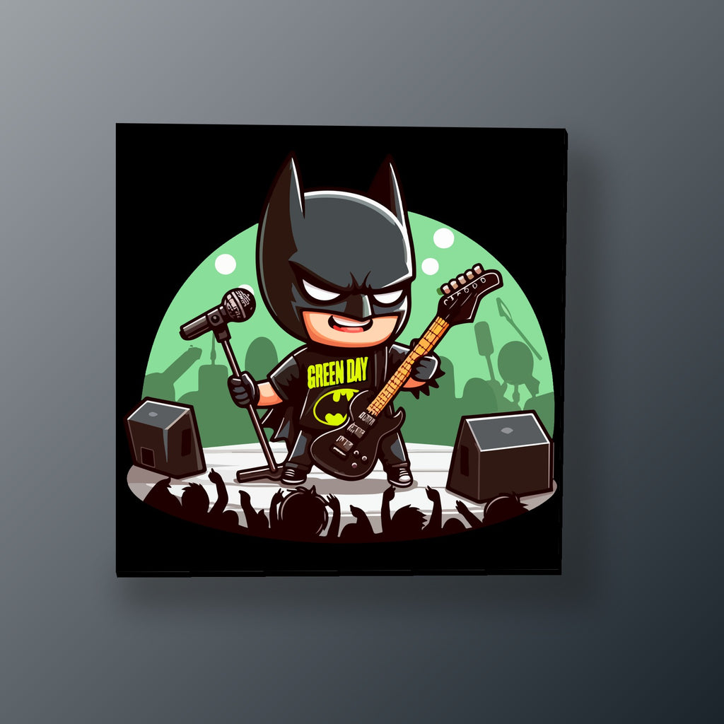 Batman Rockstar de Escenario | Cuadro decorativo de Monkey Canvas