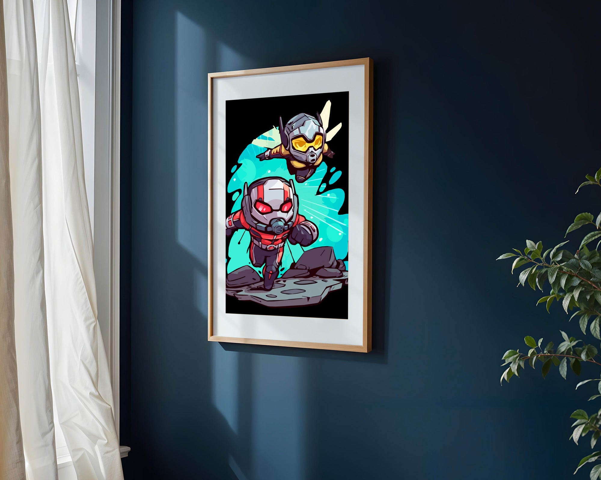 Ant-Man y Avispa en Acción | Cuadro decorativo de Monkey Canvas