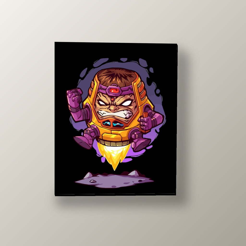 Robot Furioso con Propulsor | Cuadro decorativo de Monkey Canvas