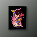 Batgirl en Plena Carrera | Cuadro decorativo de Monkey Canvas