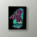 Black Panther Salto Felino | Cuadro decorativo de Monkey Canvas