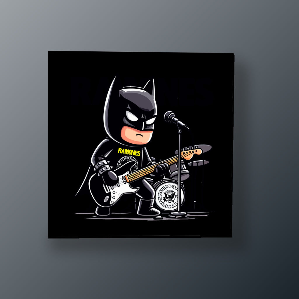 Batman Fan de Ramones | Cuadro decorativo de Monkey Canvas