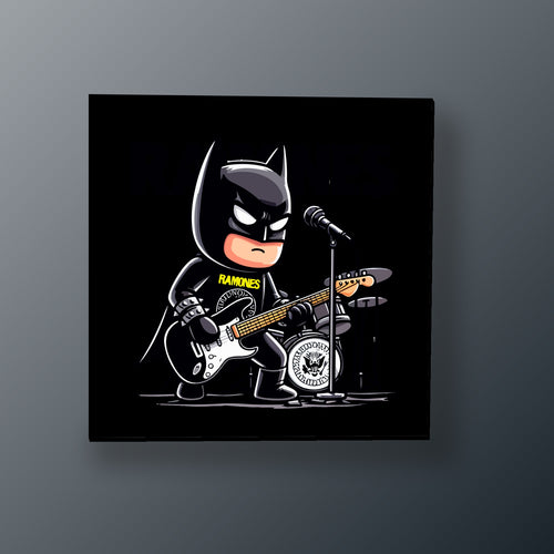 Batman Fan de Ramones | Cuadro decorativo de Monkey Canvas