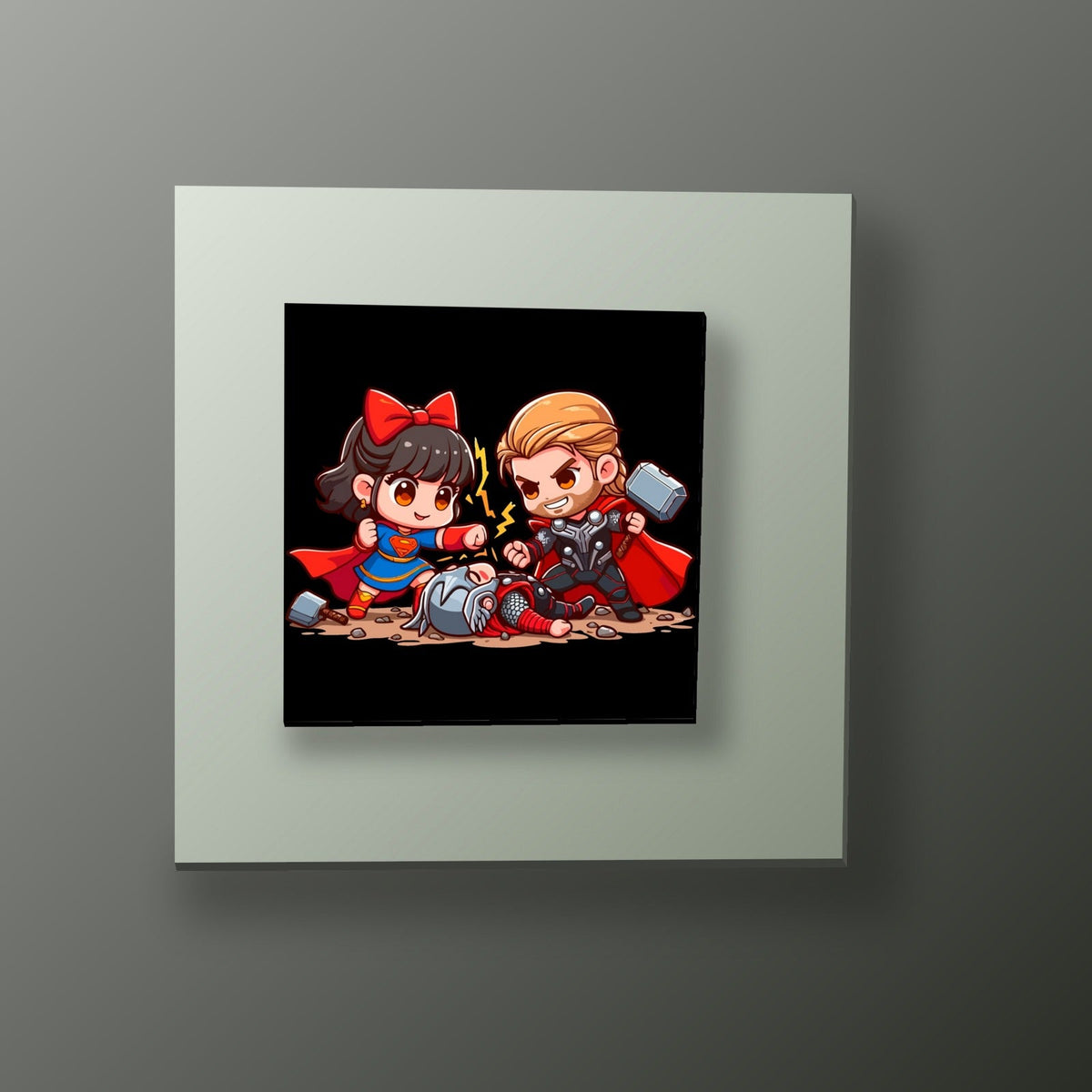 Supergirl Contra Thor