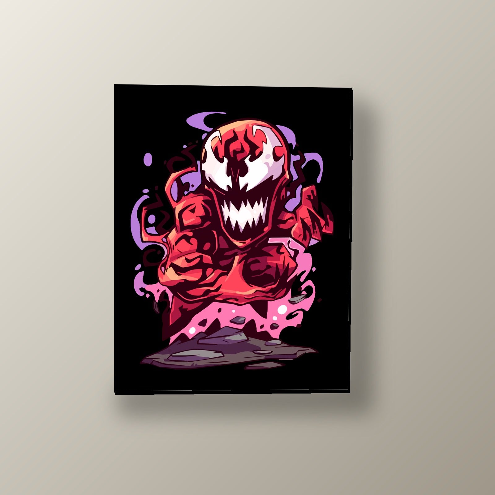 Carnage Sonrisa Letal | Cuadro decorativo de Monkey Canvas