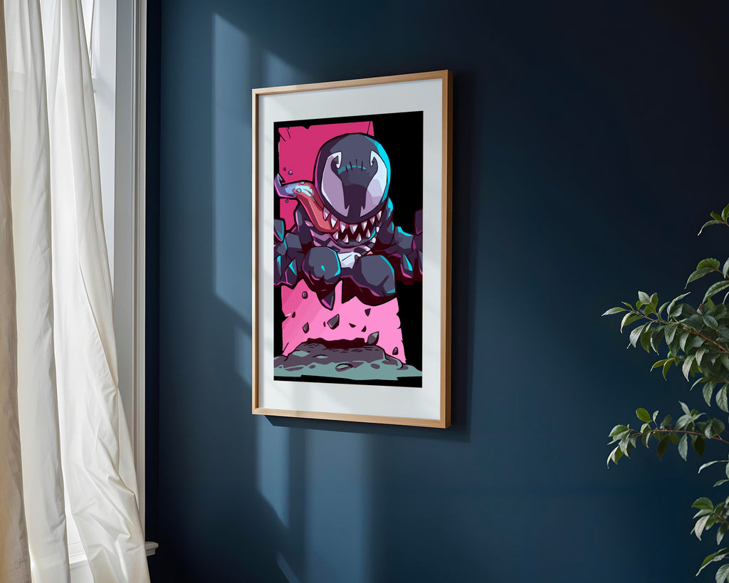 Venom Garras en la Oscuridad | Cuadro decorativo de Monkey Canvas
