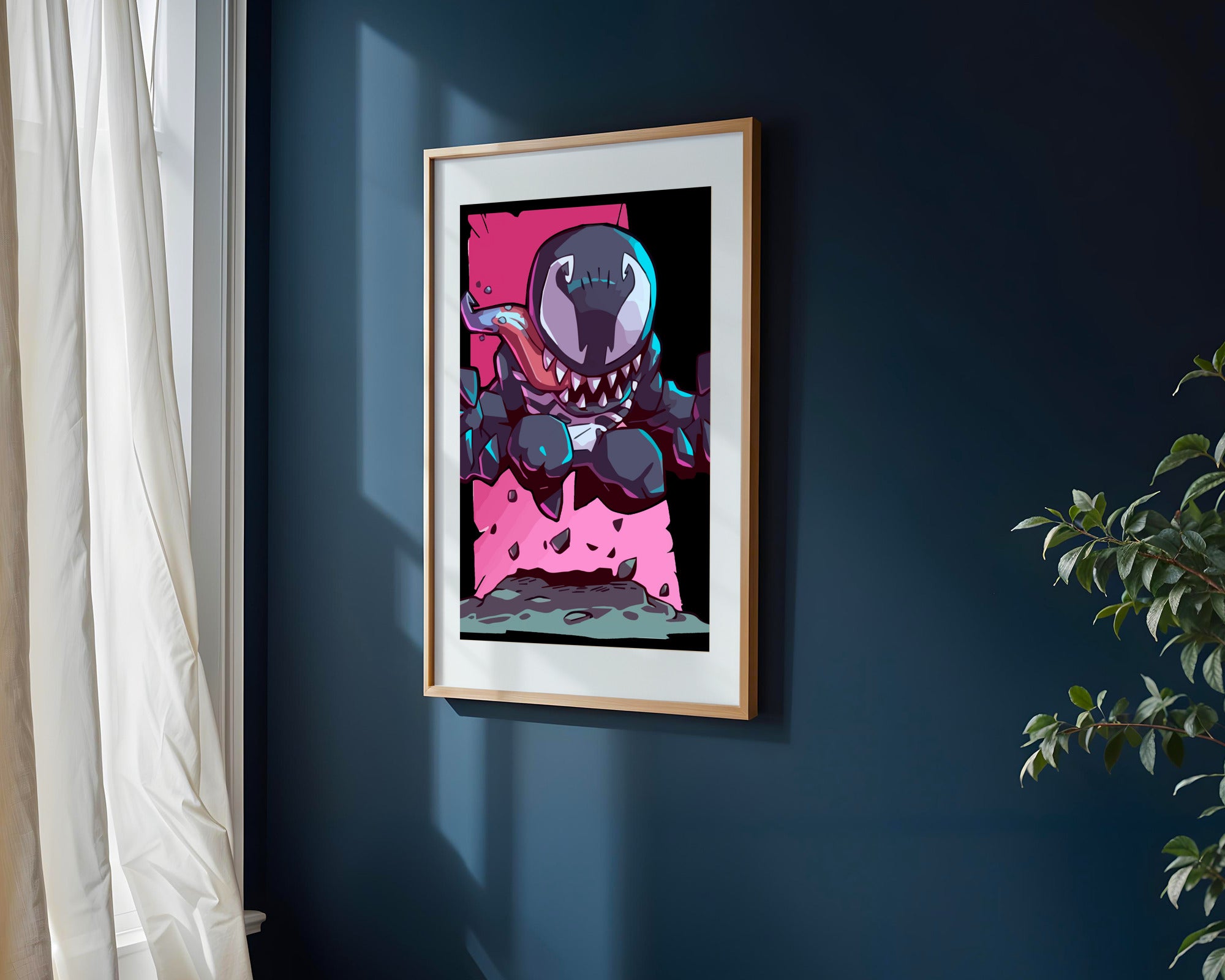 Venom Garras en la Oscuridad | Cuadro decorativo de Monkey Canvas