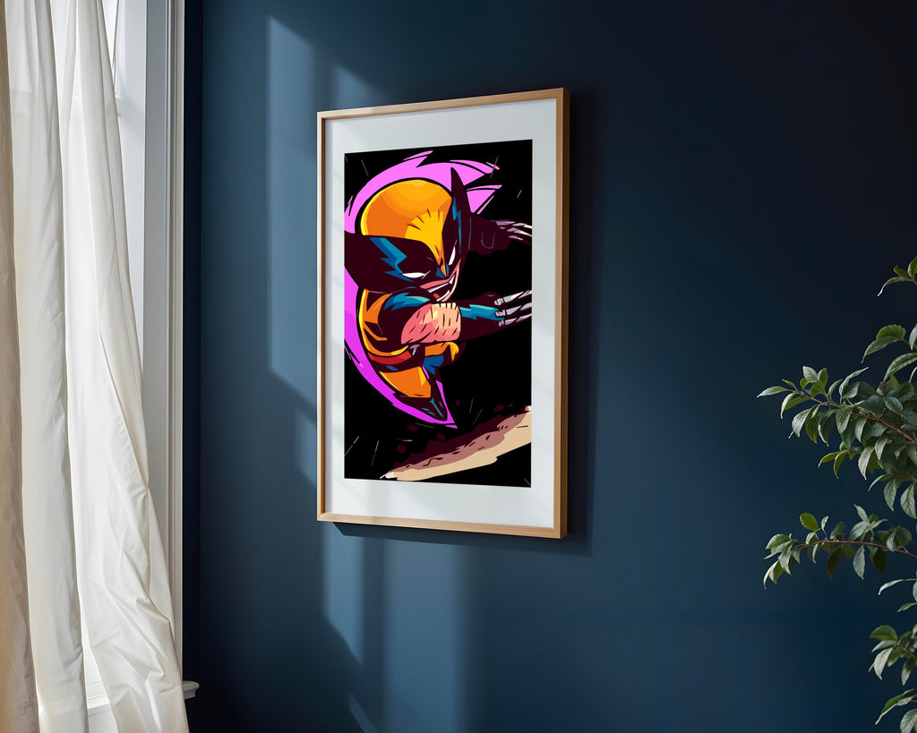 Wolverine Garras Furiosas | Cuadro decorativo de Monkey Canvas