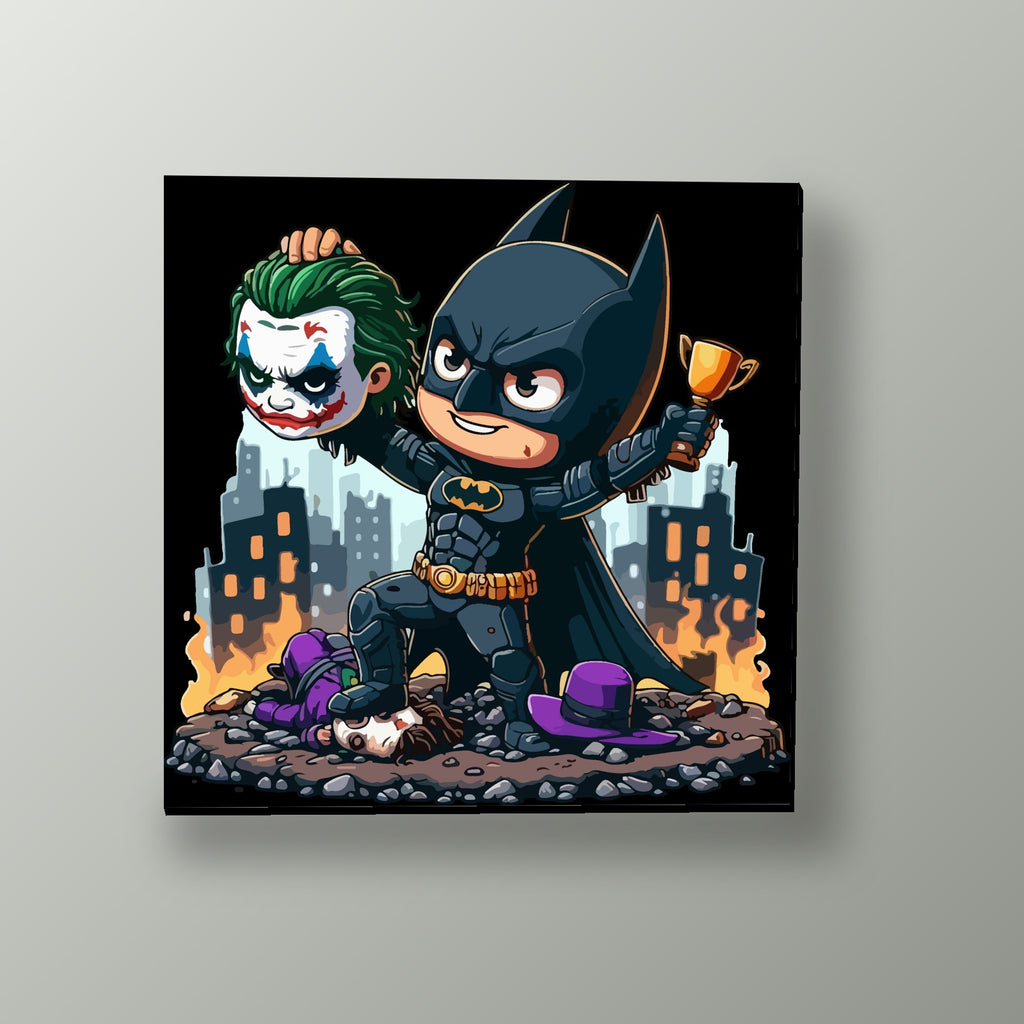 Batman Trofeo del Joker | Cuadro decorativo de Monkey Canvas