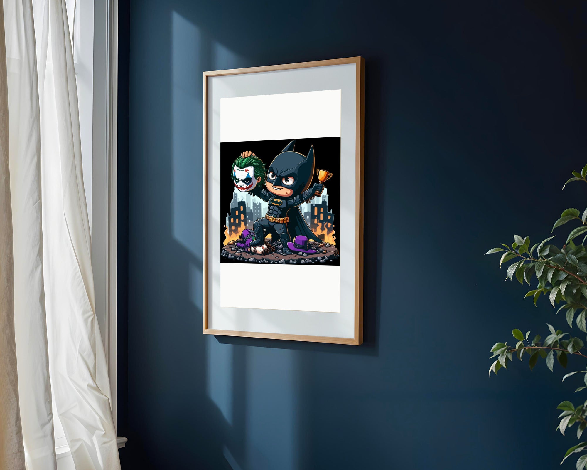 Batman Trofeo del Joker | Cuadro decorativo de Monkey Canvas