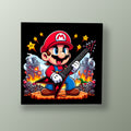 Mario Estrella de Rock | Cuadro decorativo de Monkey Canvas