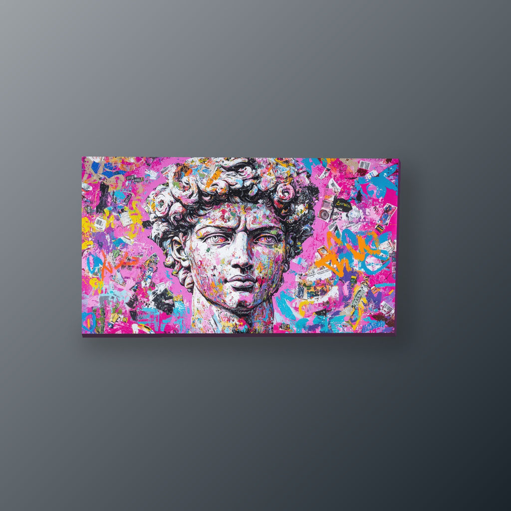 David Pop Grafiti | Cuadro decorativo de Monkey Canvas