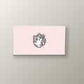 Gatito Kawaii con Flor de Cerezo | Cuadro decorativo de Monkey Canvas
