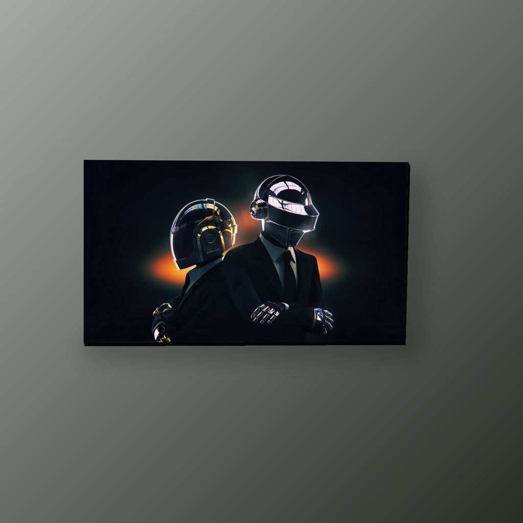 Robots Daft Punk Elegantes | Cuadro decorativo de Monkey Canvas