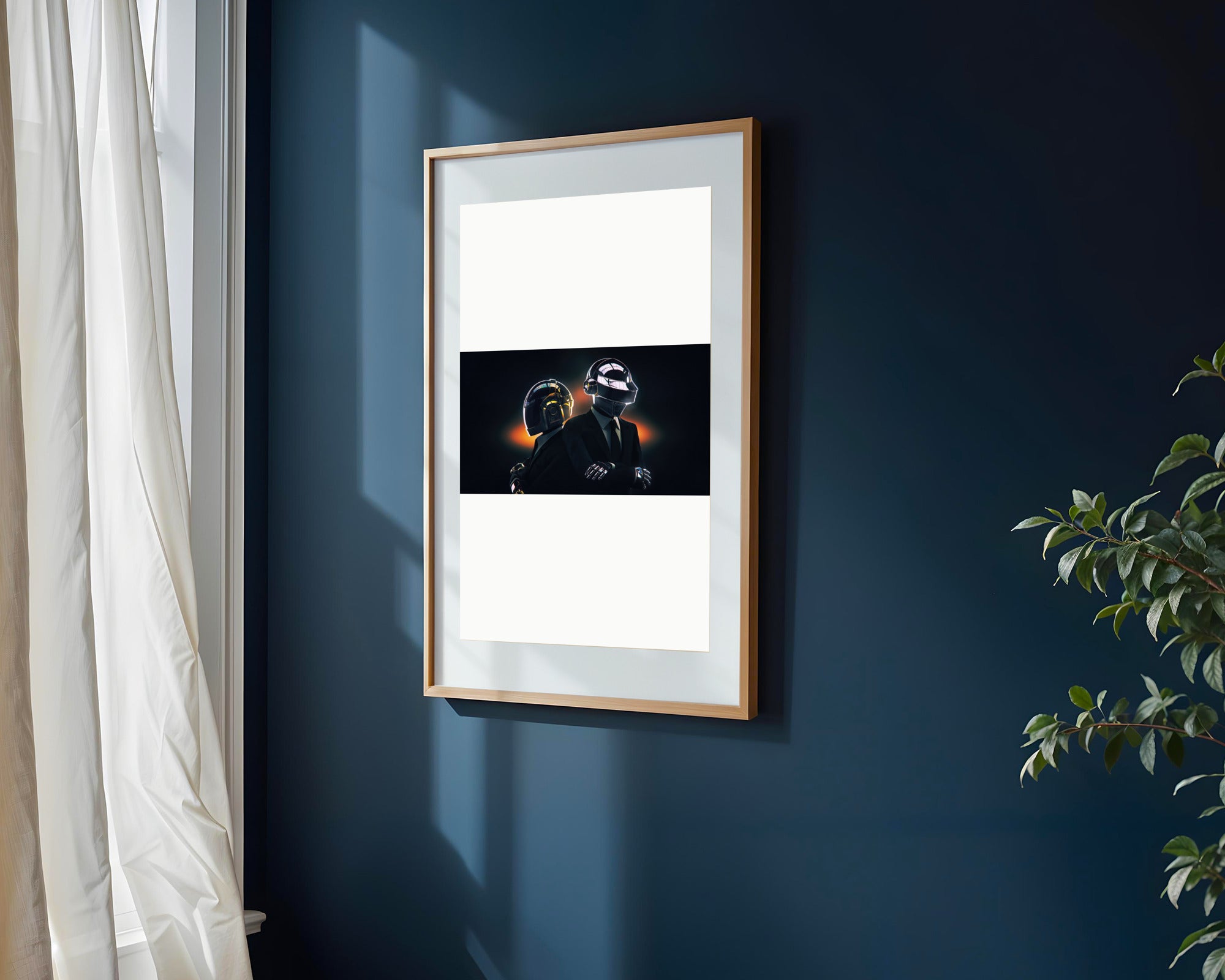 Robots Daft Punk Elegantes | Cuadro decorativo de Monkey Canvas
