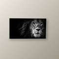 Leon Ojos Azules Intensos | Cuadro decorativo de Monkey Canvas