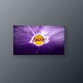 Lakers Destello Purpura | Cuadro decorativo de Monkey Canvas