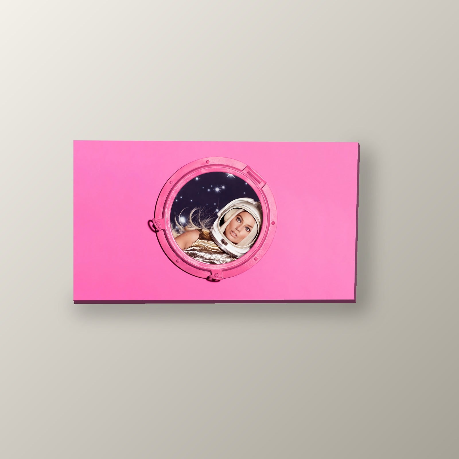 Barbie Astronauta Rosa | Cuadro decorativo de Monkey Canvas