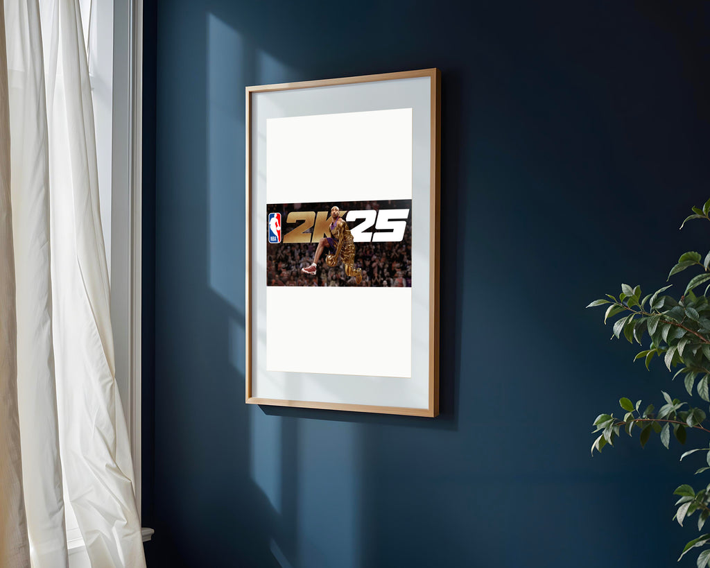Vince Carter Estatua Dorada | Cuadro decorativo de Monkey Canvas