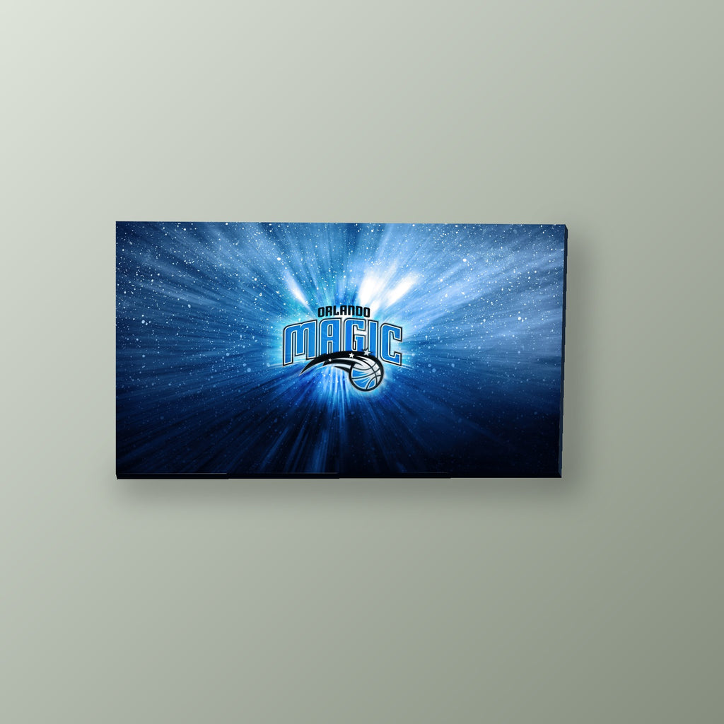 Orlando Magic Destello Azul | Cuadro decorativo de Monkey Canvas
