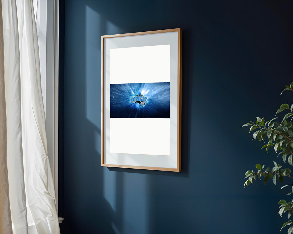 Orlando Magic Destello Azul | Cuadro decorativo de Monkey Canvas