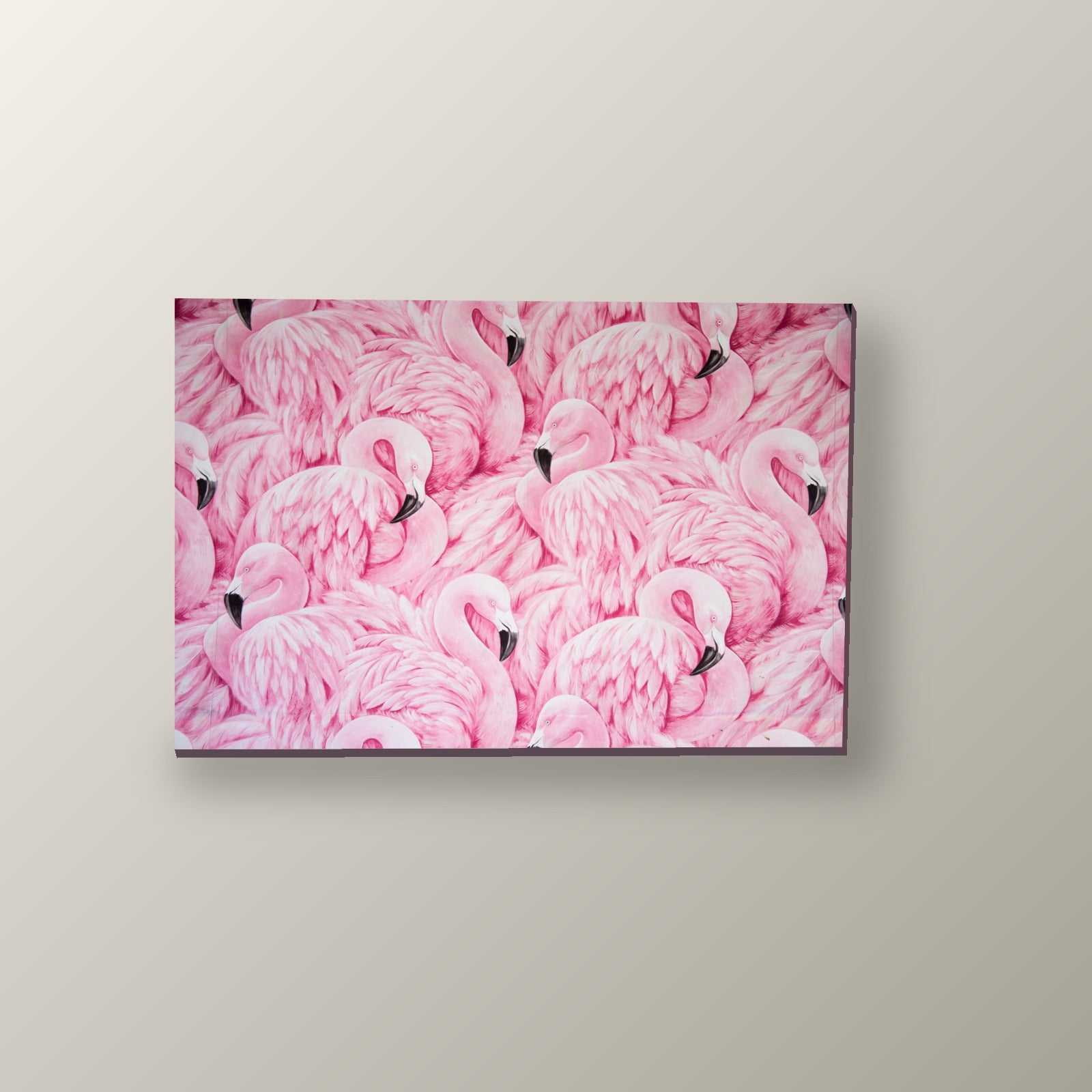 Flamencos Rosa Patron | Cuadro decorativo de Monkey Canvas