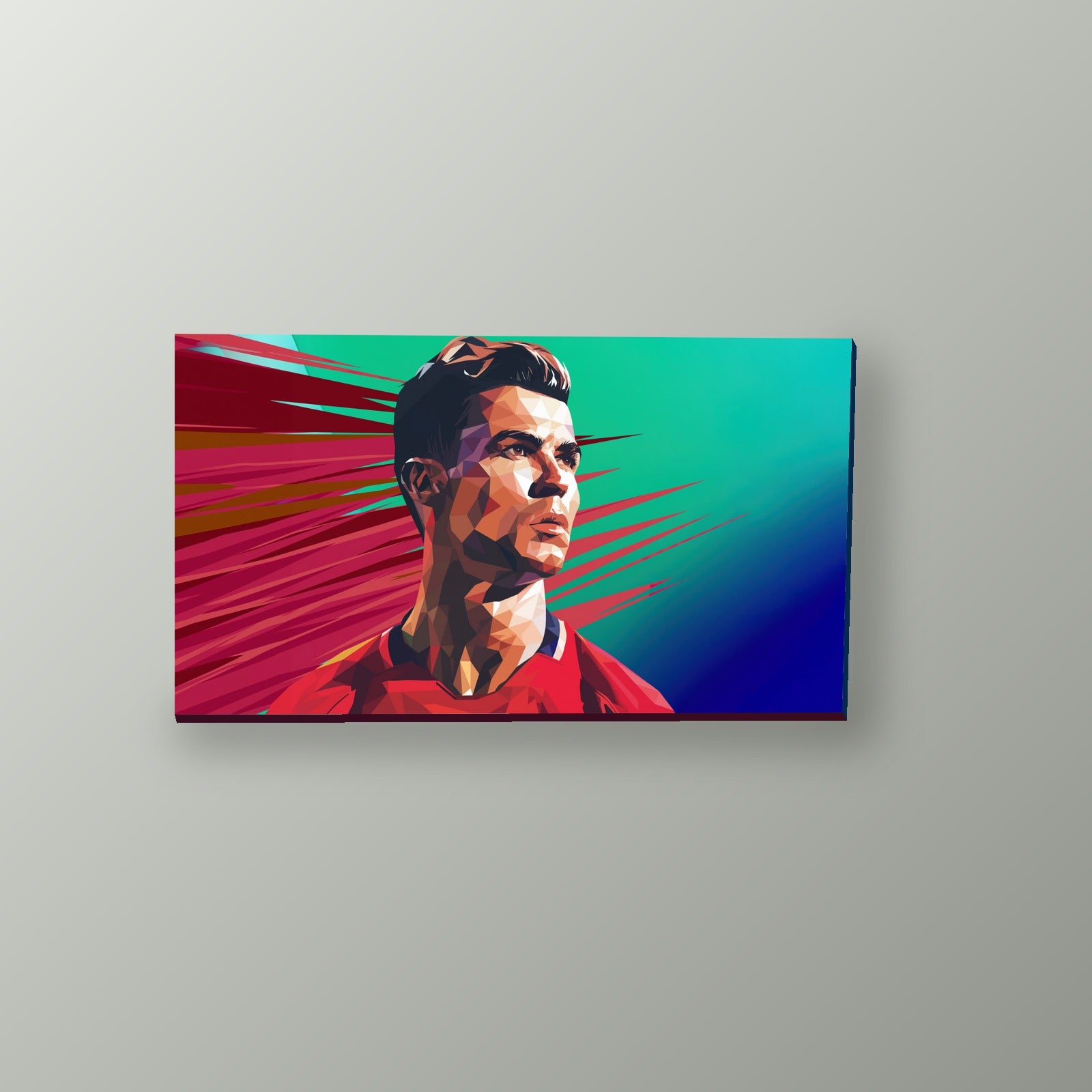 Cristiano Ronaldo Pop Art | Cuadro decorativo de Monkey Canvas
