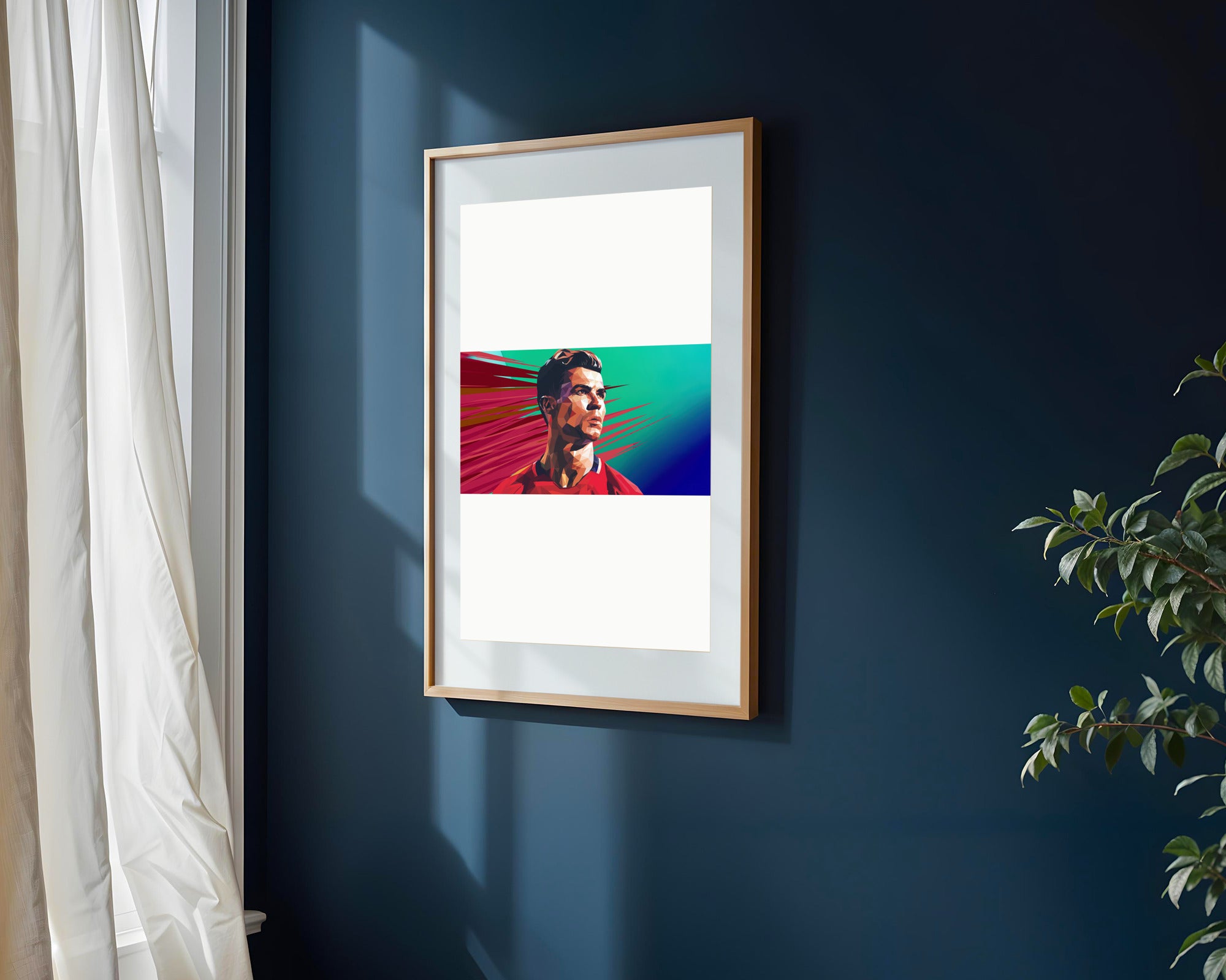 Cristiano Ronaldo Pop Art | Cuadro decorativo de Monkey Canvas