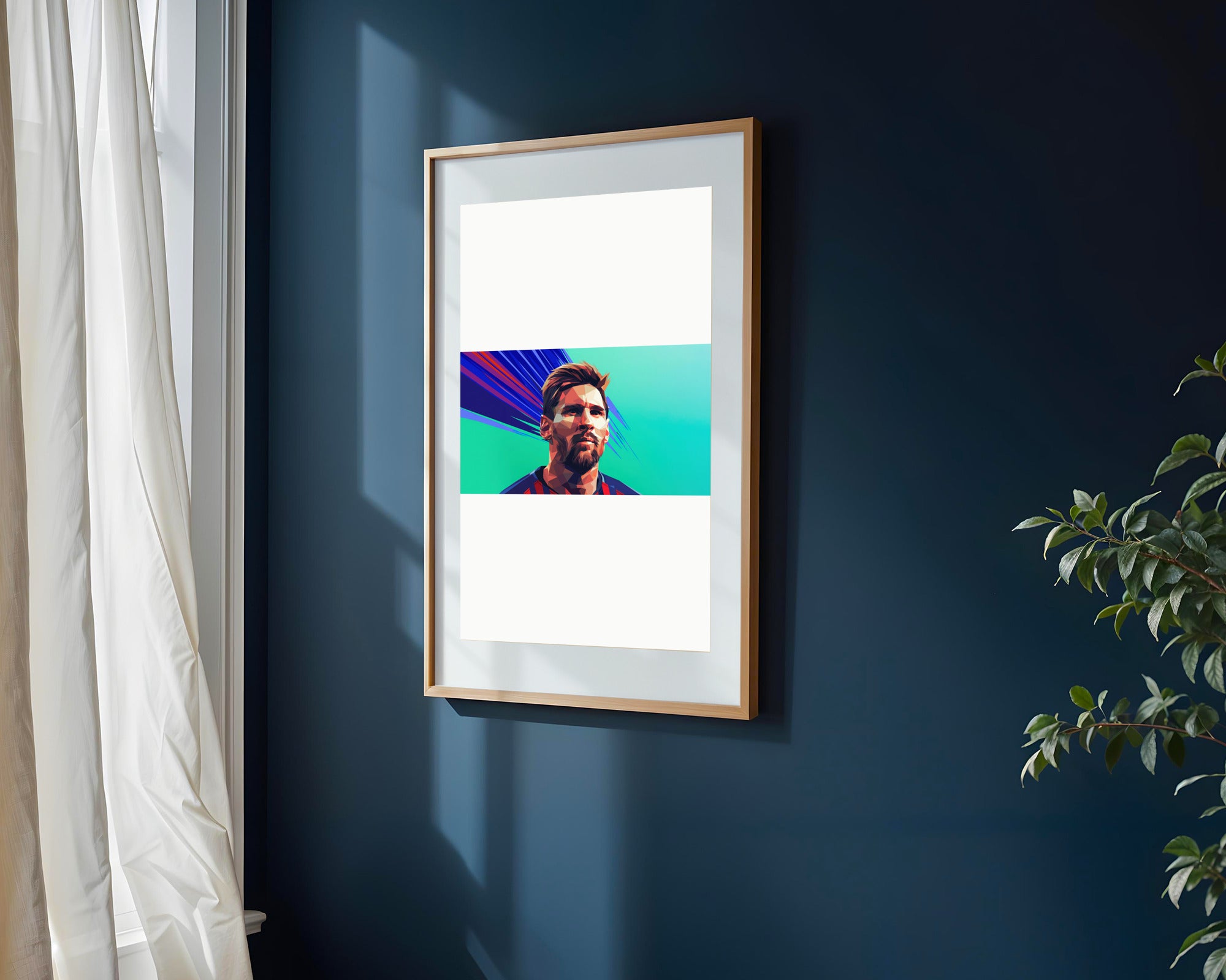 Lionel Messi Pop Art | Cuadro decorativo de Monkey Canvas