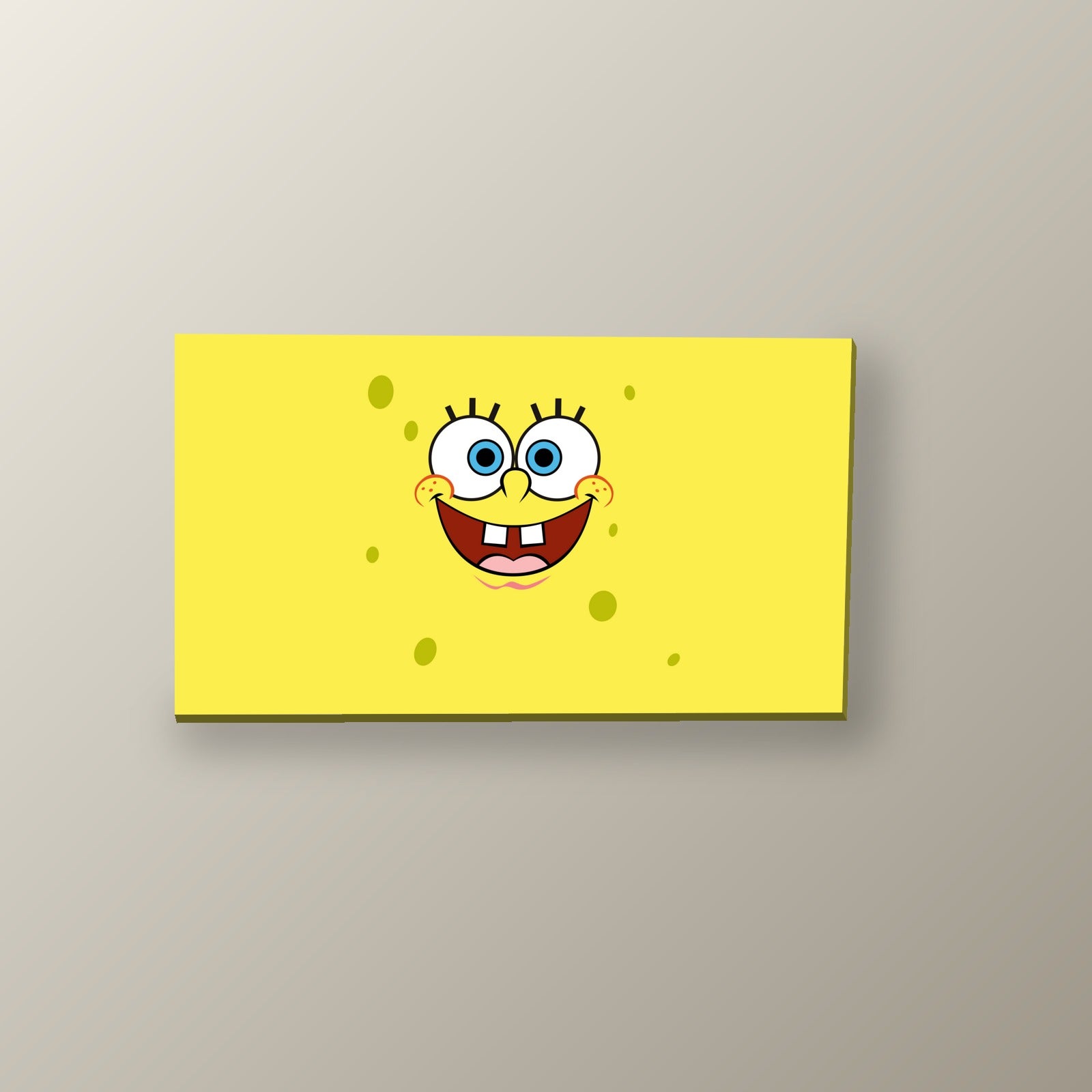 Bob Esponja Sonrisa Amarilla | Cuadro decorativo de Monkey Canvas