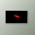 Darth Vader Chelista Neon | Cuadro decorativo de Monkey Canvas
