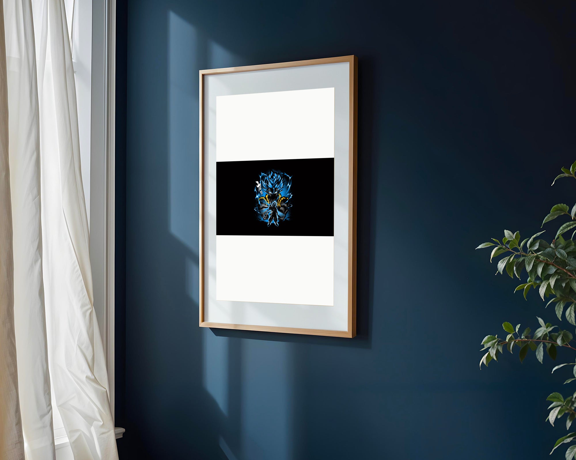 Gogeta Super Saiyan Azul | Cuadro decorativo de Monkey Canvas