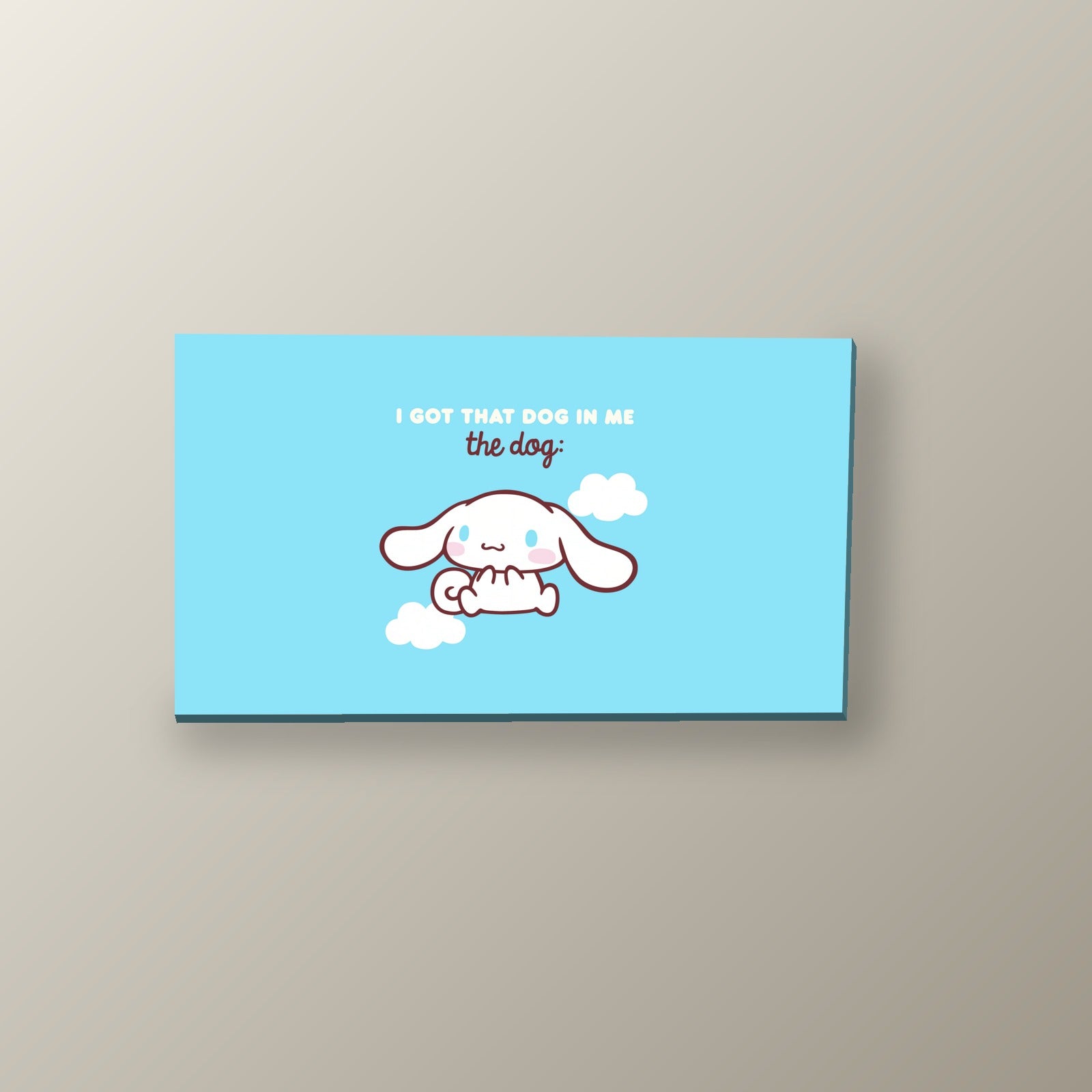 Cinnamoroll Entre Nubes | Cuadro decorativo de Monkey Canvas