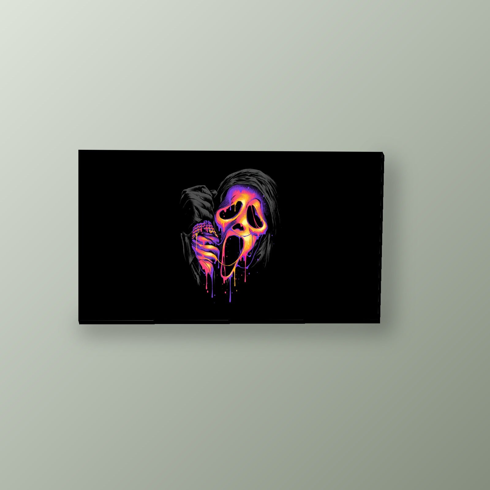 Grito Fantasma Neón | Cuadro decorativo de Monkey Canvas