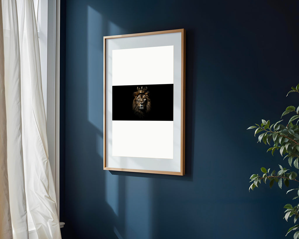 León Rey Coronado | Cuadro decorativo de Monkey Canvas