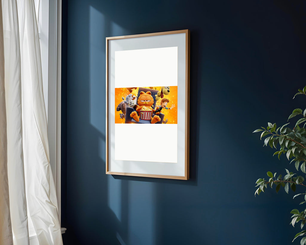 Garfield Caos Familiar | Cuadro decorativo de Monkey Canvas