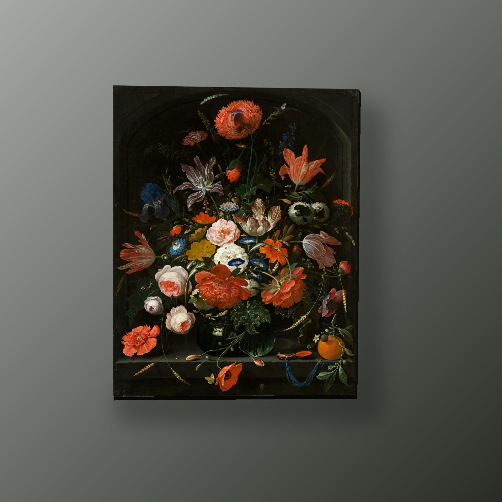Ramo Floral Barroco | Cuadro decorativo de Monkey Canvas