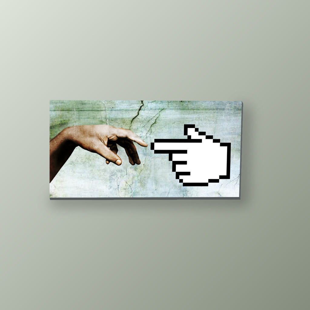 Creación Digital Pixelada | Cuadro decorativo de Monkey Canvas