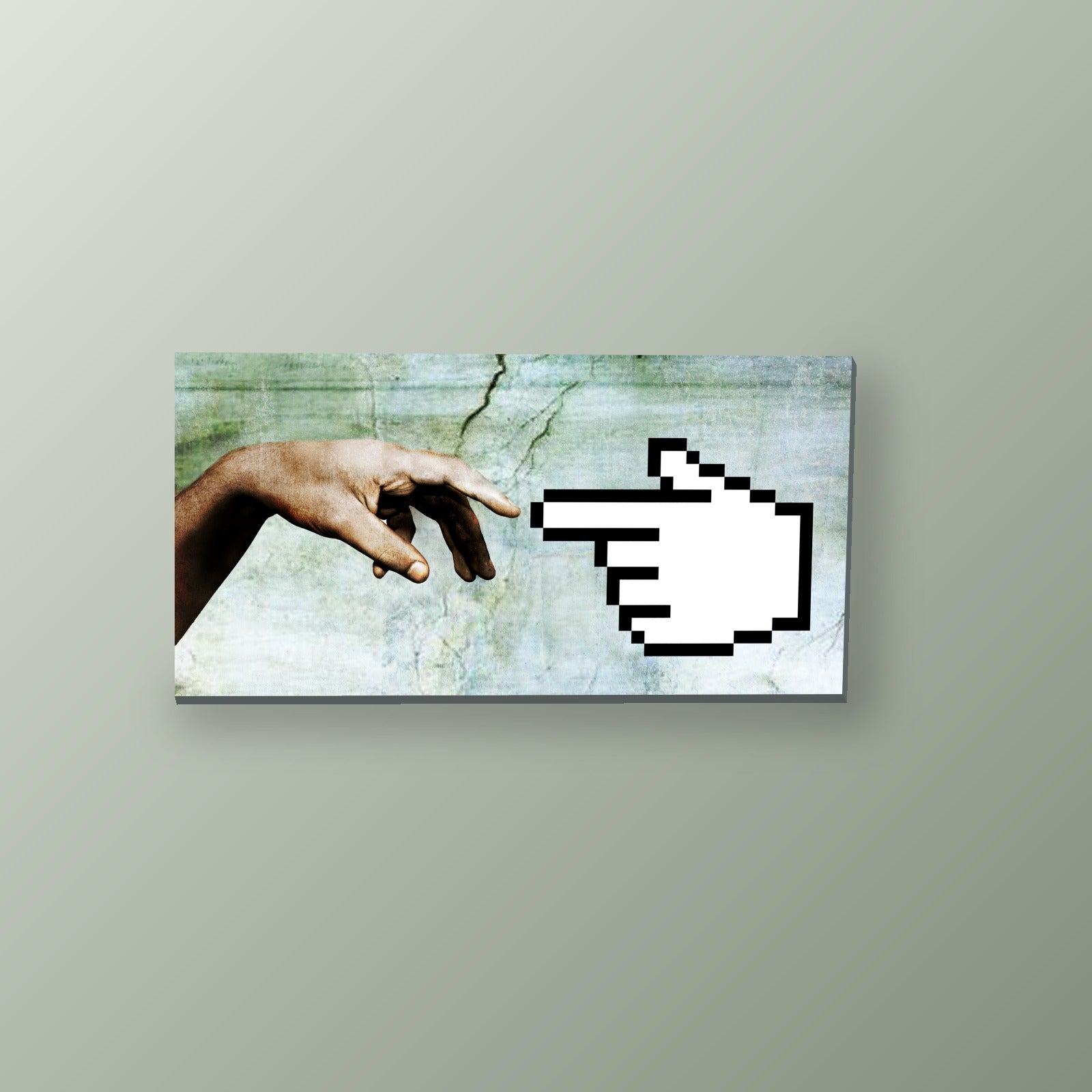 Creación Digital Pixelada | Cuadro decorativo de Monkey Canvas