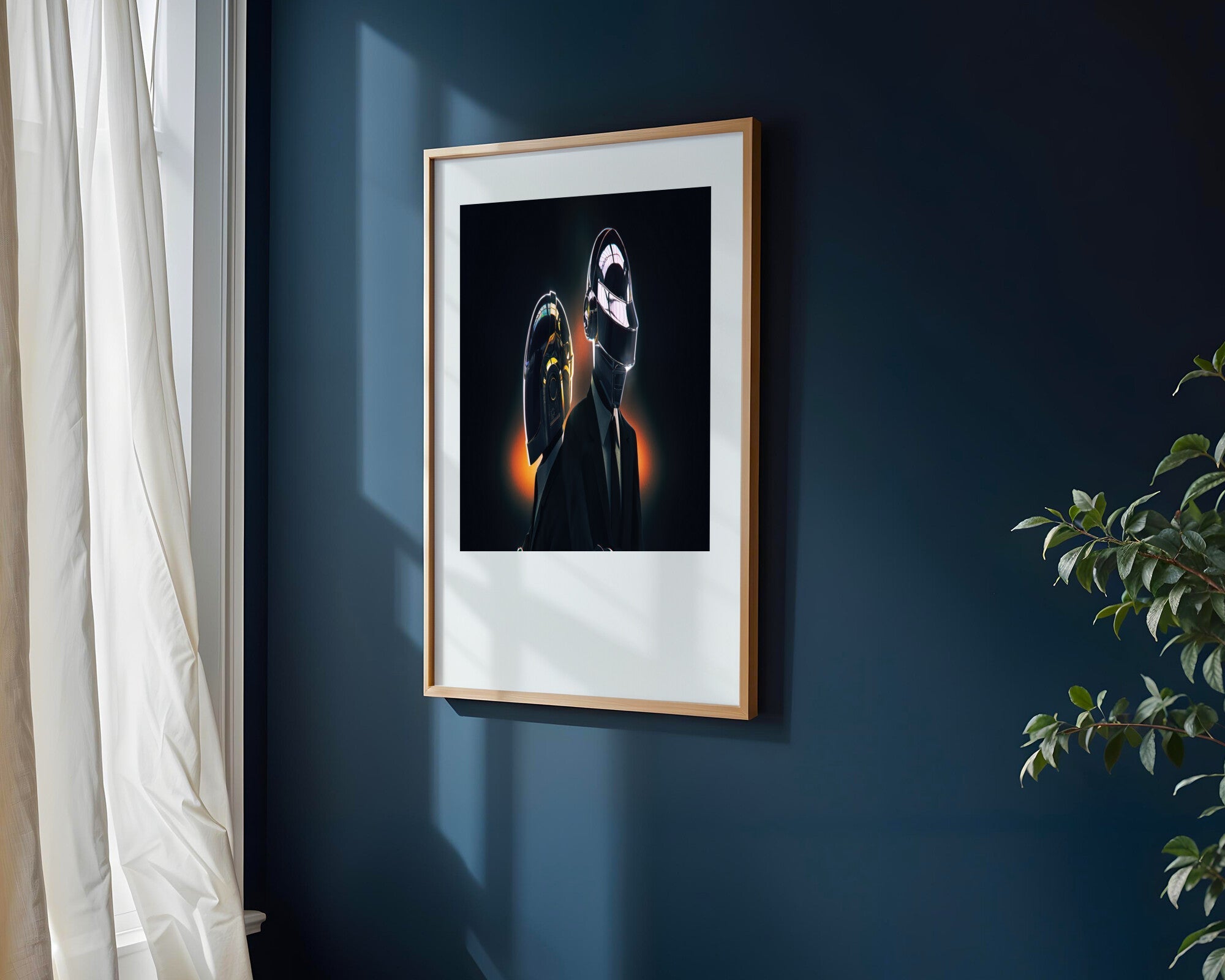 Robots Daft Punk Elegantes | Cuadro decorativo de Monkey Canvas