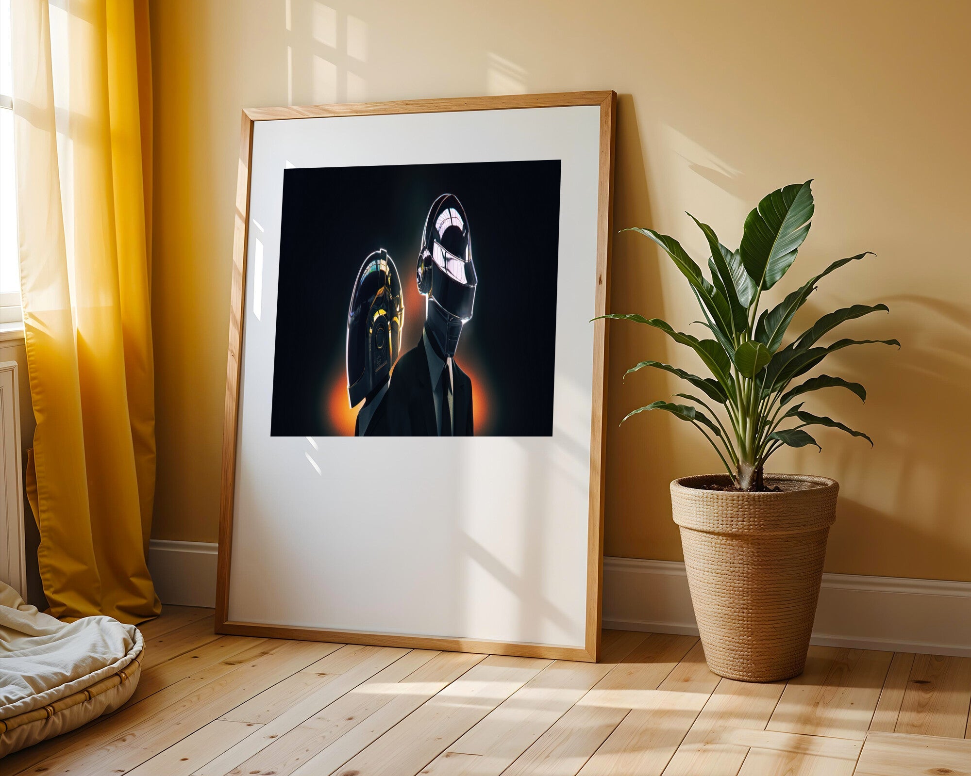 Robots Daft Punk Elegantes | Cuadro decorativo de Monkey Canvas