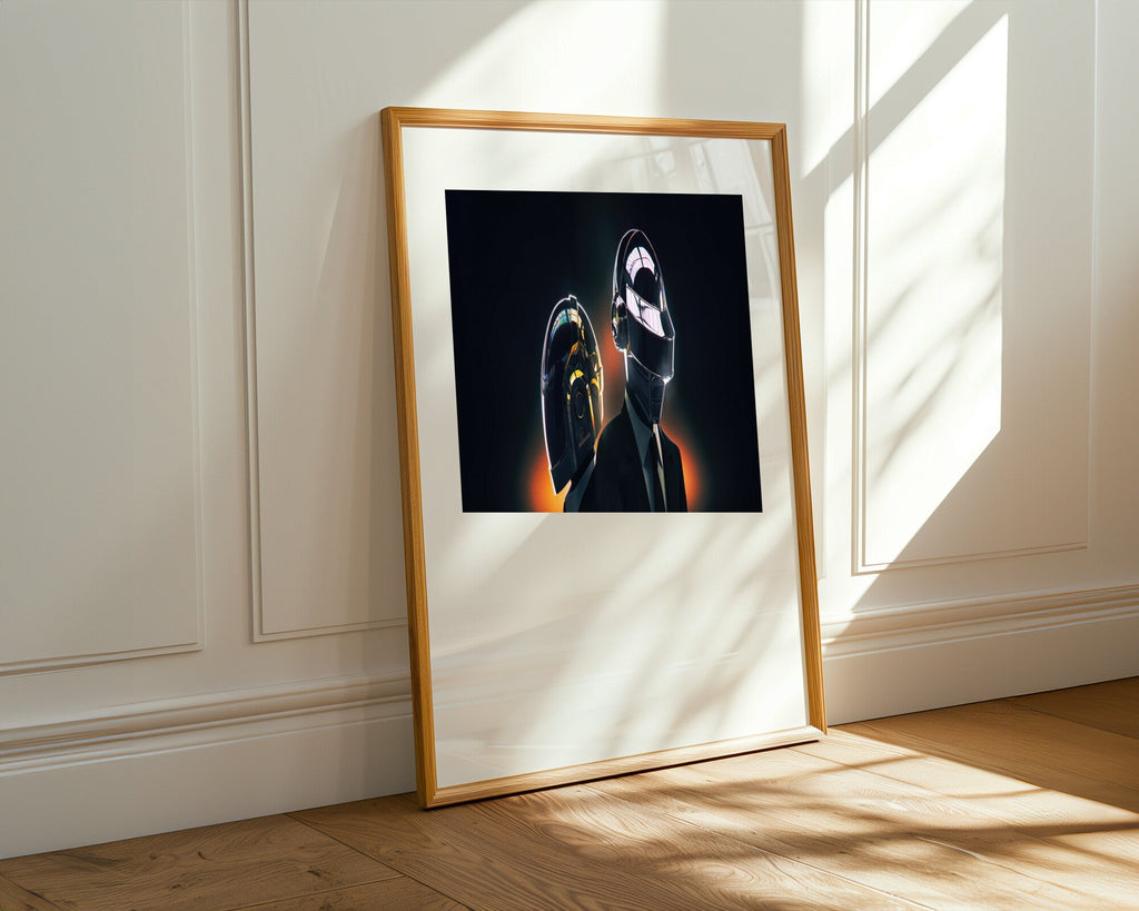 Robots Daft Punk Elegantes | Cuadro decorativo de Monkey Canvas