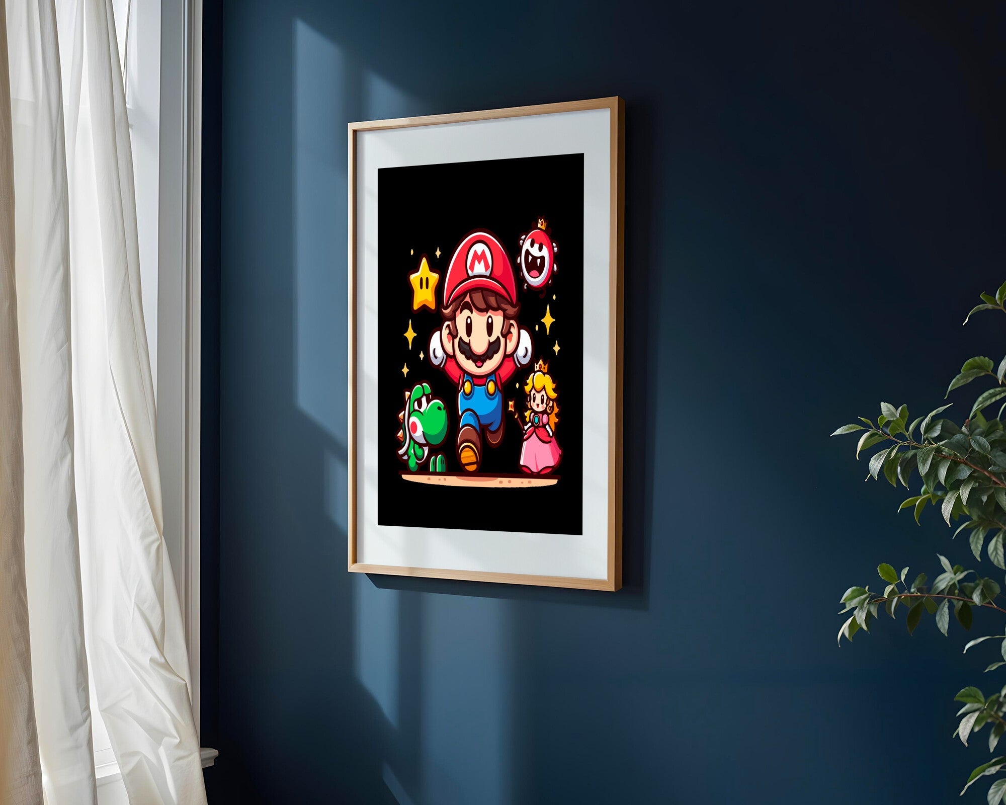 Mario y Sus Amigos | Cuadro decorativo de Monkey Canvas