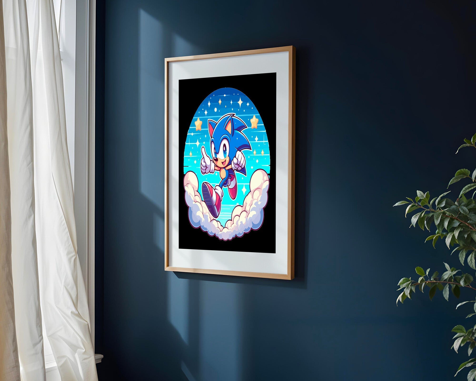 Sonic Aventura Retro | Cuadro decorativo de Monkey Canvas