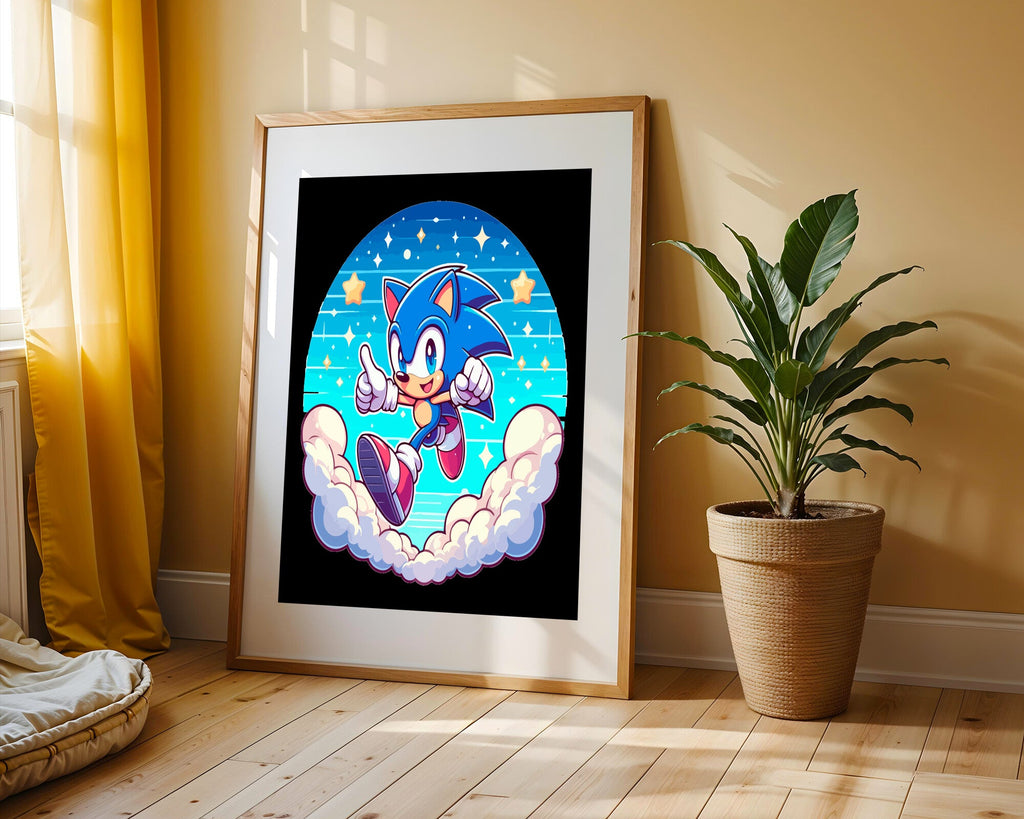 Sonic Aventura Retro | Cuadro decorativo de Monkey Canvas