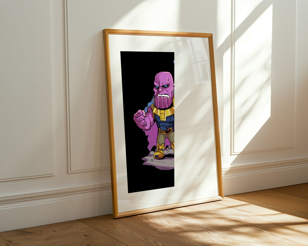 Thanos y el Guantelete | Cuadro decorativo de Monkey Canvas