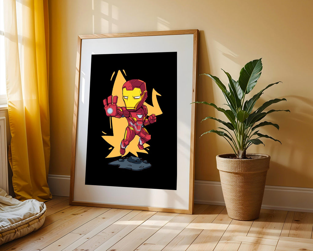 Iron Man Repulsor Activado | Cuadro decorativo de Monkey Canvas