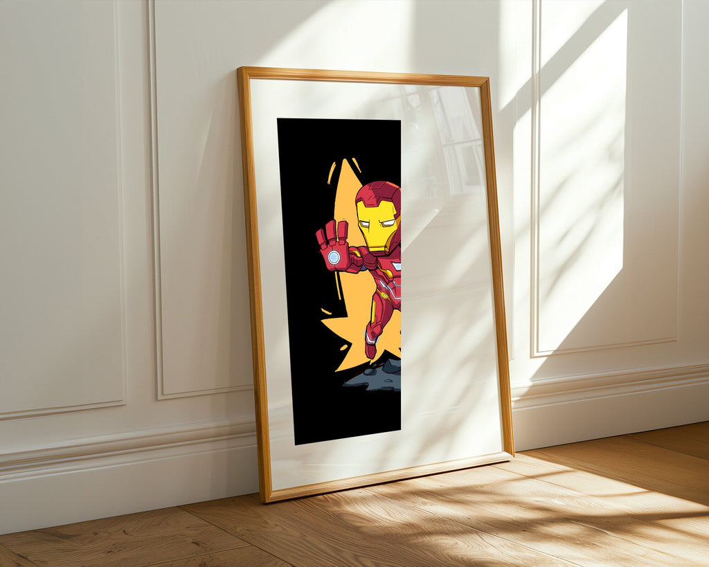 Iron Man Repulsor Activado | Cuadro decorativo de Monkey Canvas